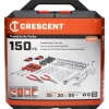 150 Pc, 1/4" & 3/8" Drive, 6-Point, SAE & Metric Professional Tool Set