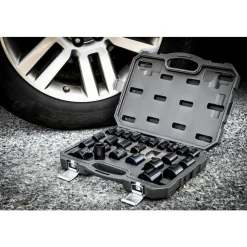 25 Pc. 1/2" Drive 6 Point Standard Impact Metric Socket Set