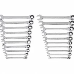 83 Pc. 1/4", 3/8" & 1/2" Drive, 90-Tooth SAE & Metric Mechanics Tool Set - 86529