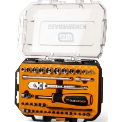 39 Pc, 1/4" Drive, 120XP MicroDriver Set with Locking Flex Head Ratchet & Stubby Sockets