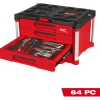 64 Pc. Hand Tool Set with PACKOUT™ 4-Drawer Tool Box