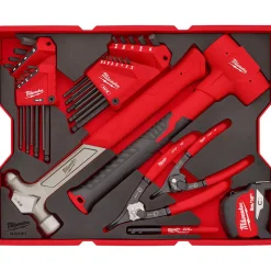 28 Pc. Hex Key & Hammer Set with Tray for PACKOUT™ Drawers