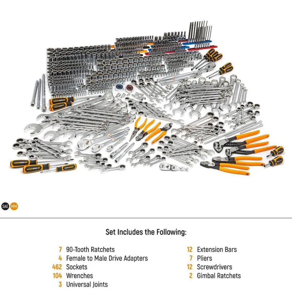 613 Pc, Master Mechanics Hand Tool Set
