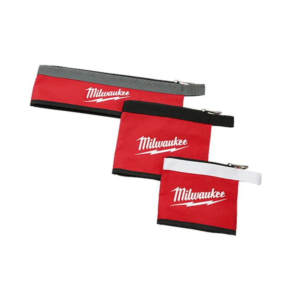 3 Pc. Multi-Size Zipper Pouches