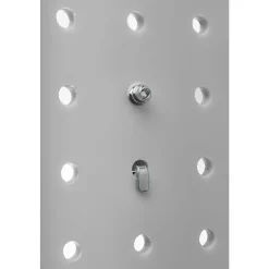 26 Pc Pegboard Hook Set, Steel & Plastic