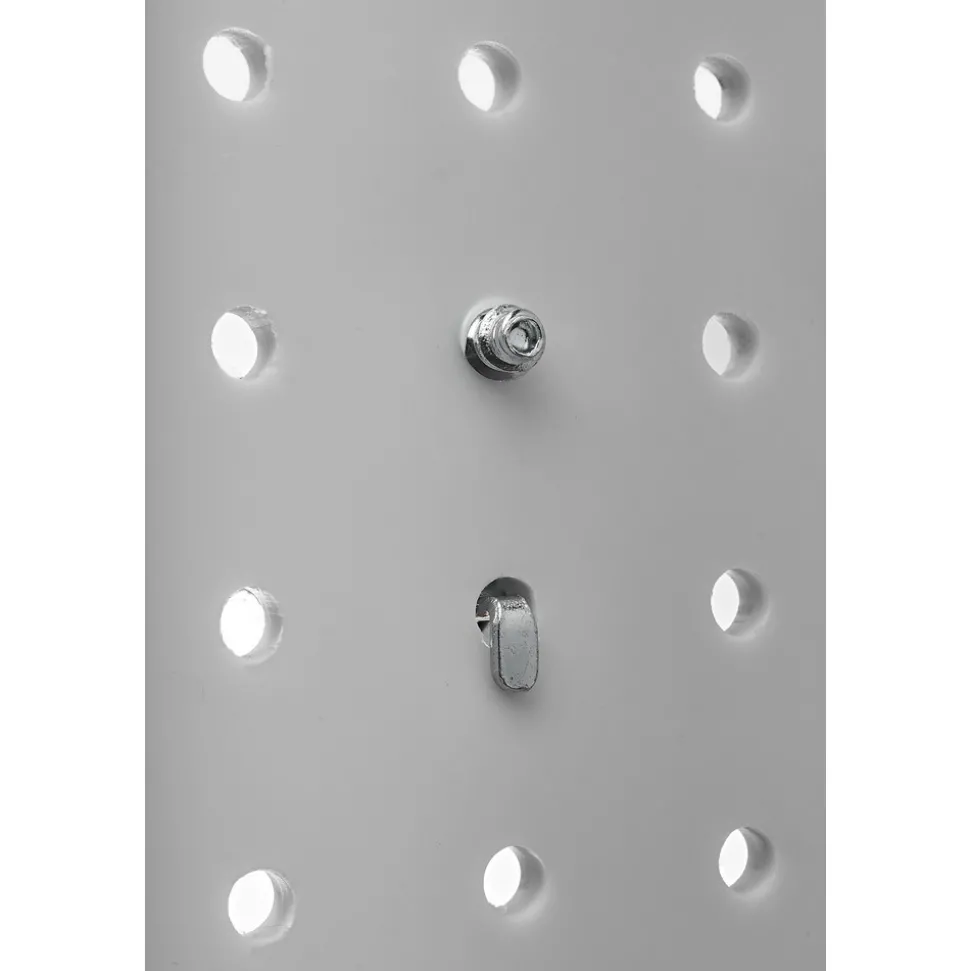 26 Pc Pegboard Hook Set, Steel & Plastic