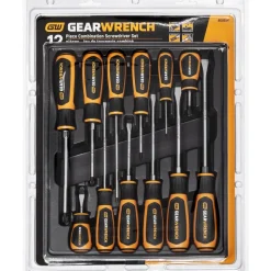 12 Pc. Phillips®/Slotted Dual Material Screwdriver Set