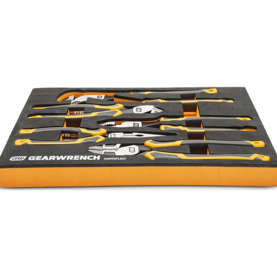 5 Pc. PITBULL Cushion Grip Pliers Set