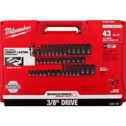 43 Pc. SHOCKWAVE™ Impact Duty 3/8