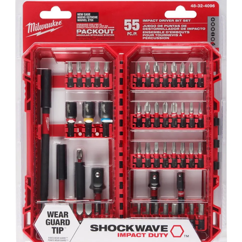 55 Pc. SHOCKWAVE™ Impact Duty Driver Bit Set