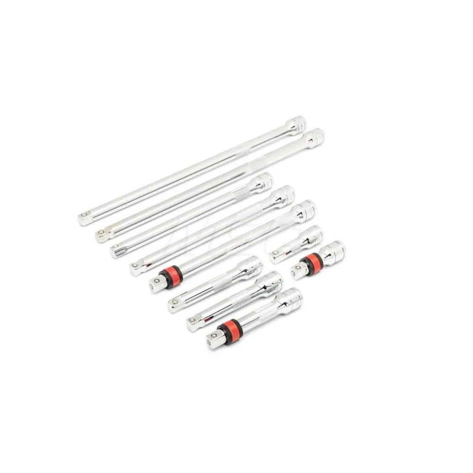 16 Pc, 1/2" 90-Tooth, Ratchet & Drive Tool Set with Foam Storage Tray