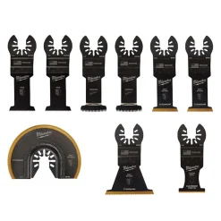 9 Pc. Universal Fit Oscillating Multi-Tool Blade Set