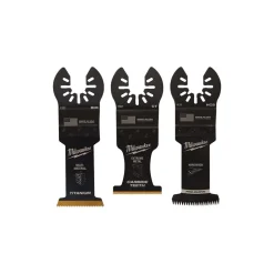 3 Pc. Universal Fit Oscillating Multi-Tool Blade Set
