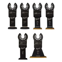 6 Pc. Universal Fit Oscillating Multi-Tool Blade Set