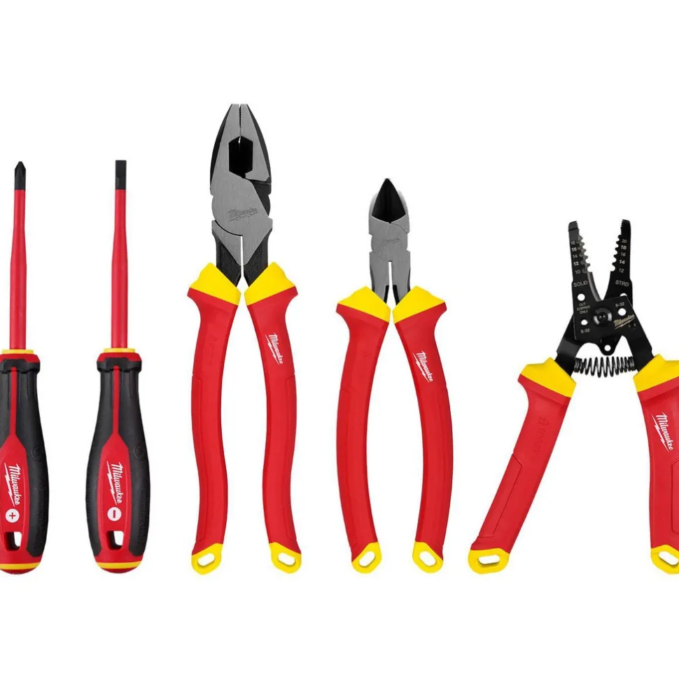 5 Pc. 1000V Insulated Hand Tool Set