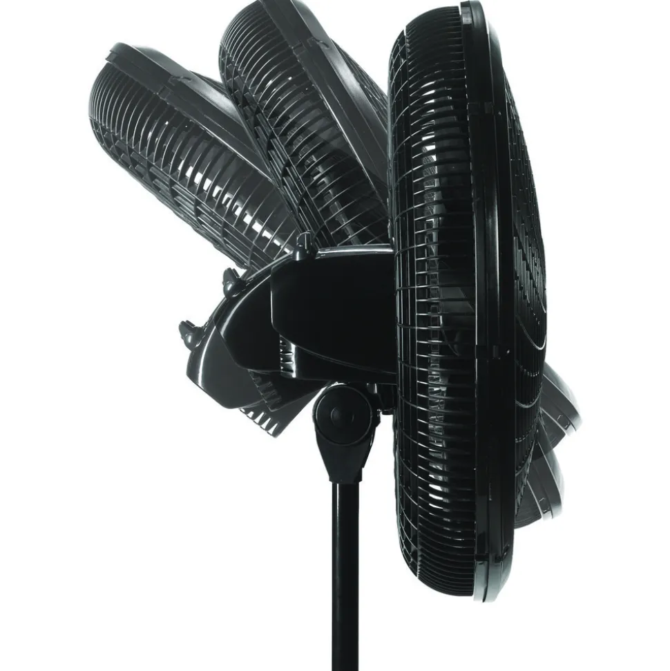 Pedestal Fans: Number of Speeds: 3; Amperage: 1.1, 0.5