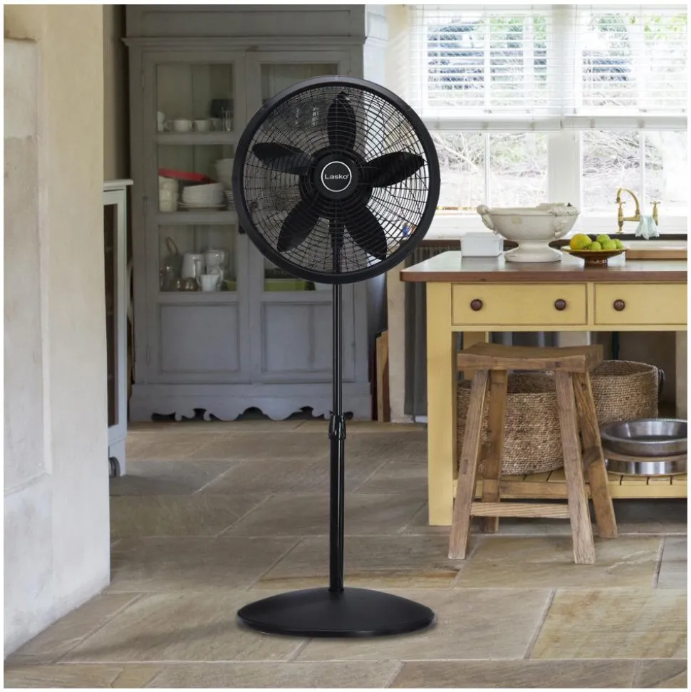 Pedestal Fans: Number of Speeds: 3; Amperage: 1.1, 0.5