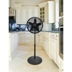 Pedestal Fans: Number of Speeds: 3; Amperage: 1.1, 0.5