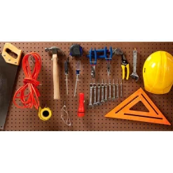 Pegboard Hook Sets: Set Type: Hooks; Mount Type: Hanging; For Use With: Pegboard; Material: Metal