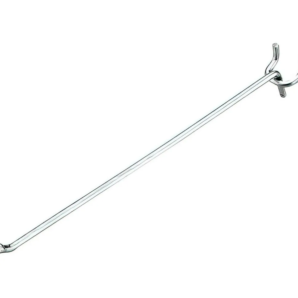 Pegboard Hooks: Hook Type: Single Hook; Mount Type: Pegboard; Material: Metal