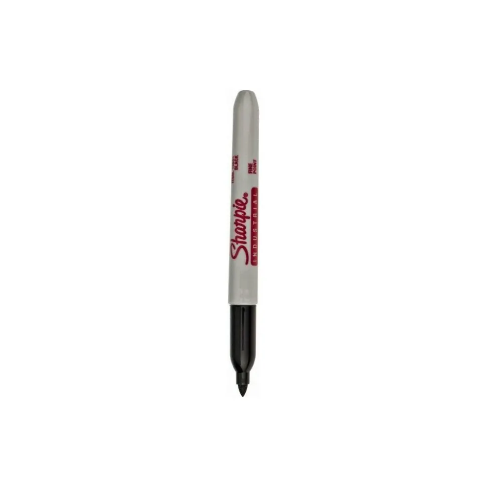 Permanent Marker: Black, AP Non-Toxic, Fine Tip