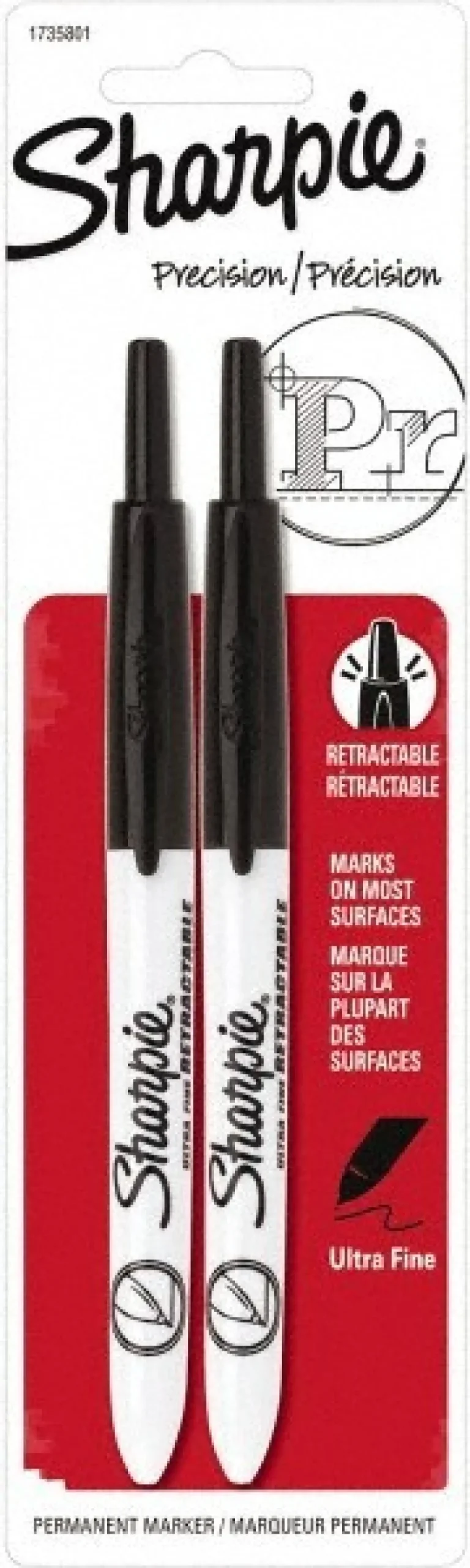 Permanent Marker: Black, AP Non-Toxic