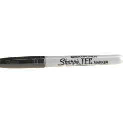 Permanent Marker: Black, TEC Certified, Fine Tip