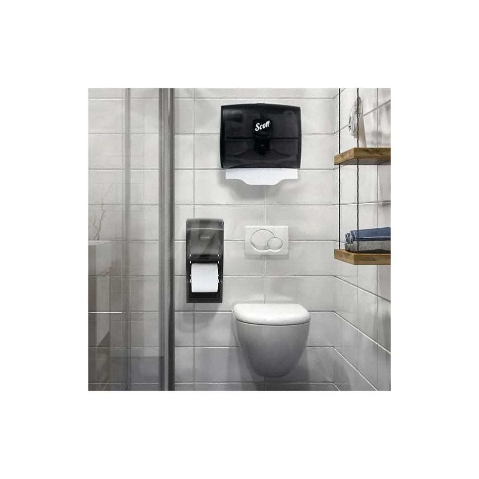 Personal Seat Cover Dispenser, Black, 17.5" x 13.25" x 2.25"