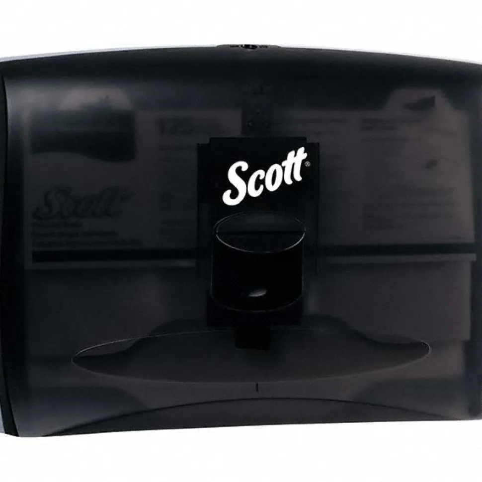 Personal Seat Cover Dispenser, Black, 17.5" x 13.25" x 2.25"