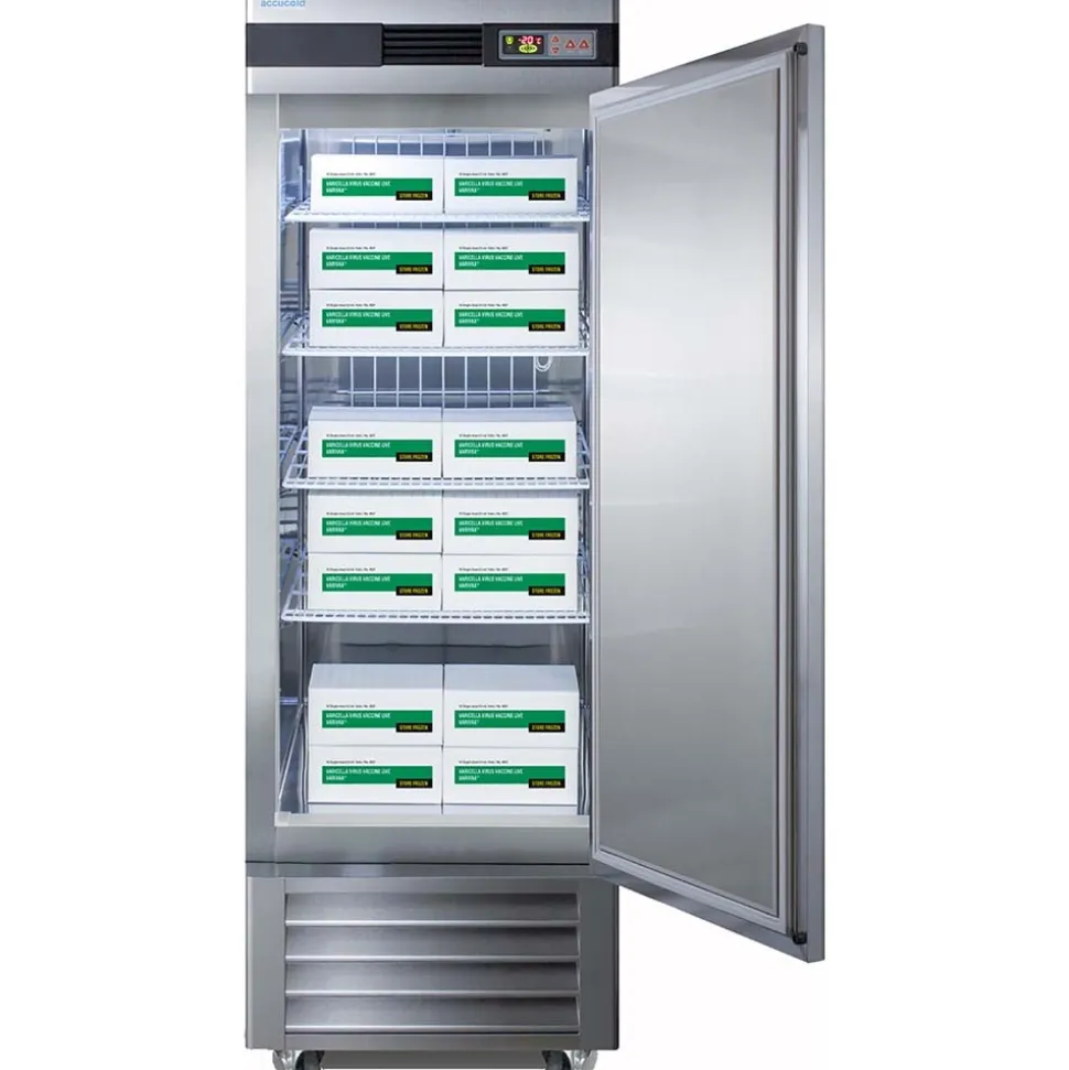 Pharmacy Medical-Laboratory Refrigerator: 23 cu ft Capacity, -25 to -15 ° C, 27-1/2" OAW, 31" OAD, 83-3/4" OAH