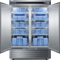 Pharmacy Medical-Laboratory Refrigerator: 49 cu ft Capacity, -25 to -15 ° C, 55-1/4