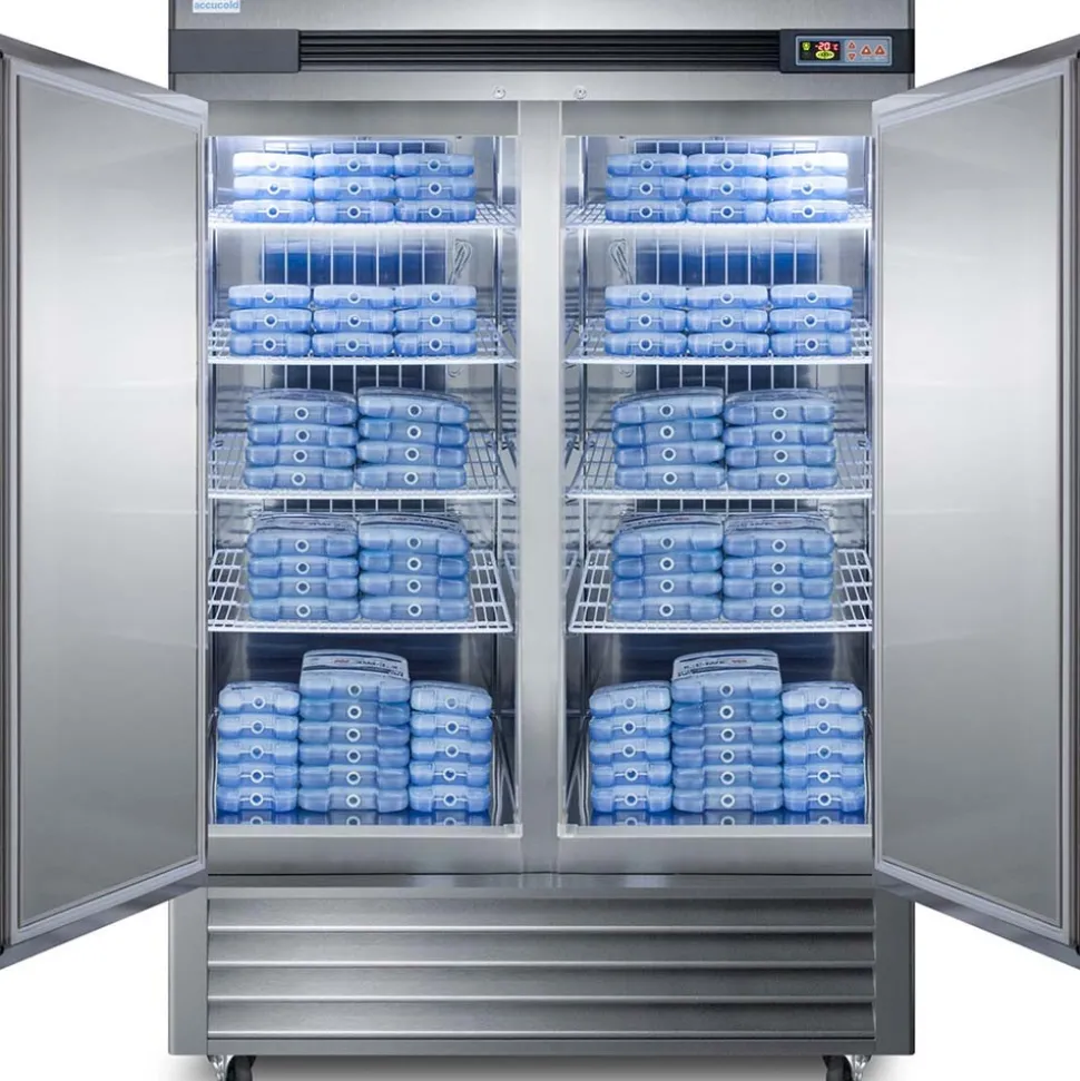 Pharmacy Medical-Laboratory Refrigerator: 49 cu ft Capacity, -25 to -15 ° C, 55-1/4" OAW, 31" OAD, 83-3/4" OAH
