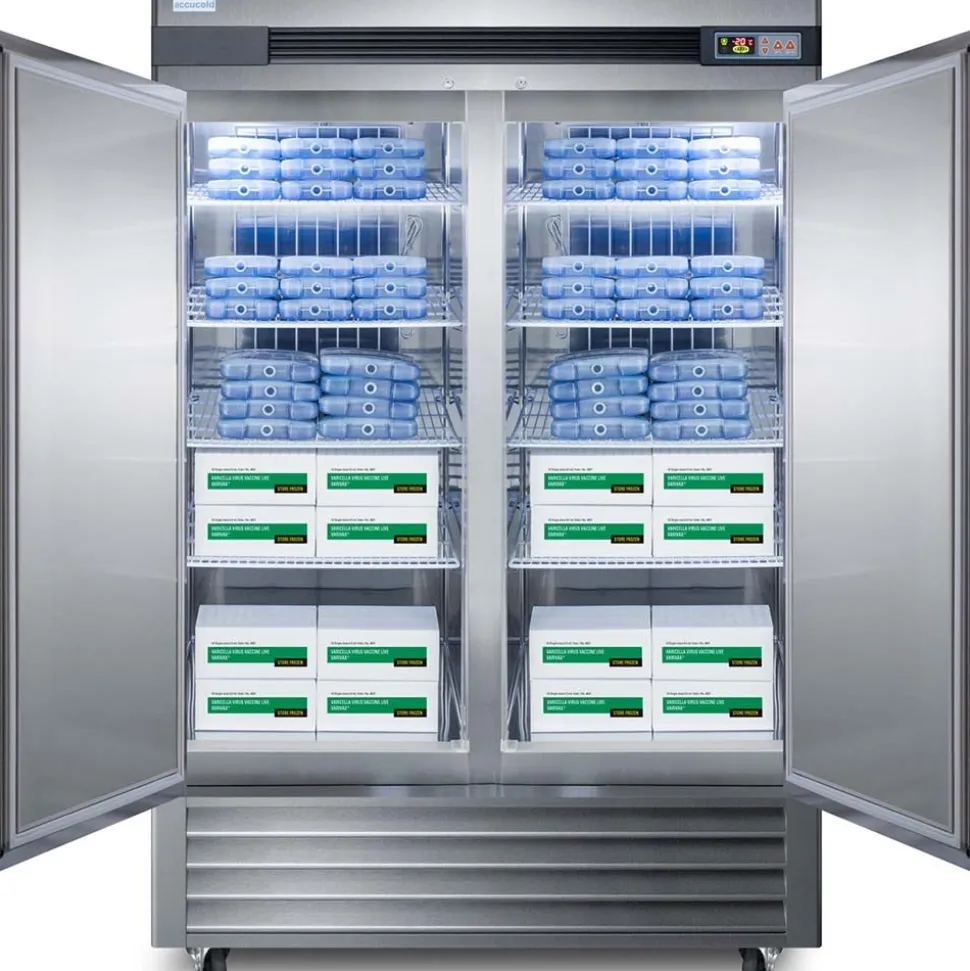 Pharmacy Medical-Laboratory Refrigerator: 49 cu ft Capacity, -25 to -15 ° C, 55-1/4" OAW, 31" OAD, 83-3/4" OAH