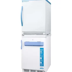 Pharmacy, Medical-Laboratory Combination Refrigerator/Freezer: 9 cu ft Capacity, -25 to 8 ° C, 23-5/8" OAW, 24-3/8" OAD, 68" OAH