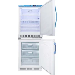 Pharmacy, Medical-Laboratory Combination Refrigerator/Freezer: 9 cu ft Capacity, -25 to 8 ° C, 23-5/8