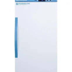 Pharmacy Medical-Laboratory Refrigerator: 3 cu ft Capacity, 2 to 8 ° C, 19-3/4