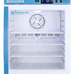Pharmacy Medical-Laboratory Refrigerator: 1 cu ft Capacity, 2 to 8 ° C, 17-1/2
