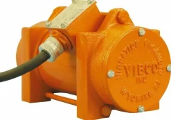 3 Phase, 0.2A, 230 Volt, 8-3/16" Long, Electric Vibrators