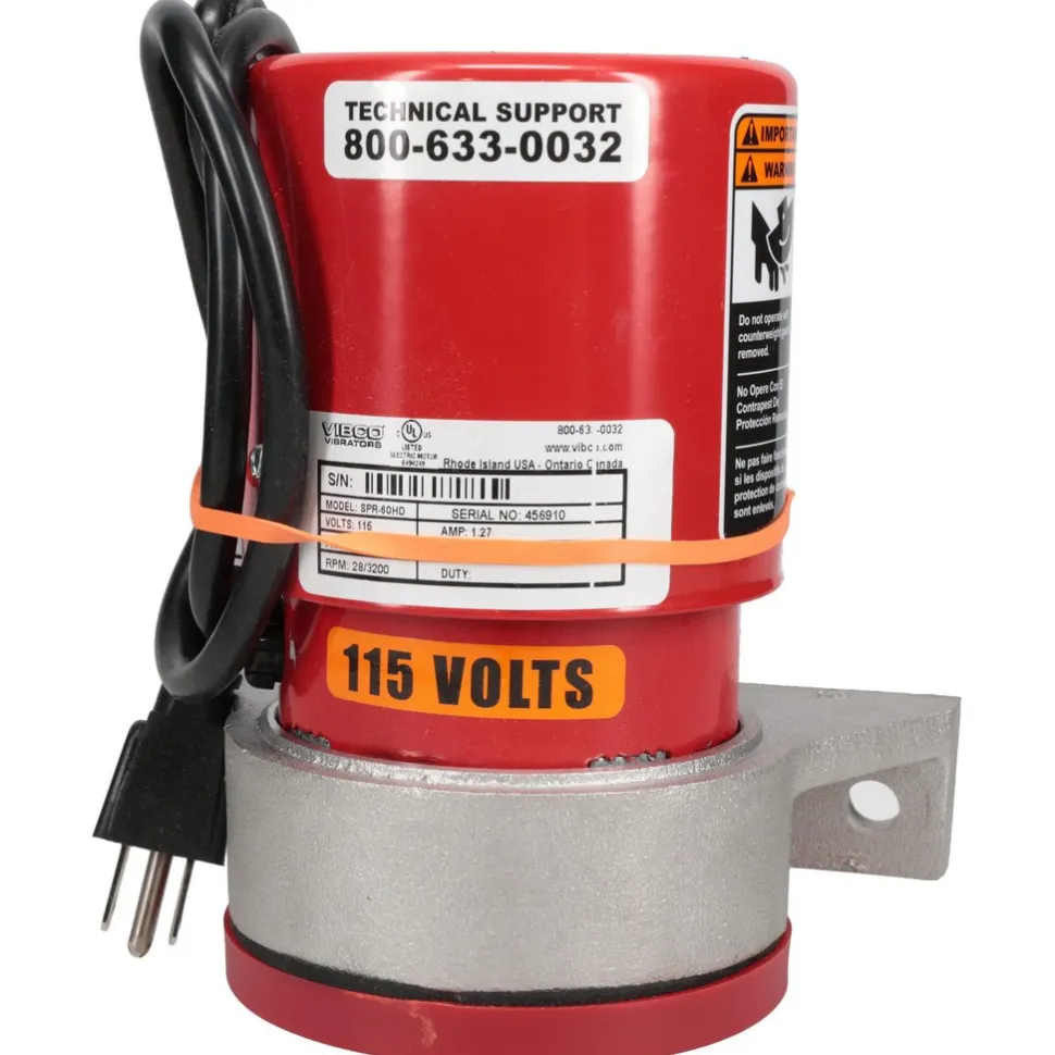 1 Phase, 1.5A, 115 Volt, 7-1/2" Long, Electric Vibrators
