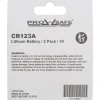Photo Battery: Size CR123A, Lithium