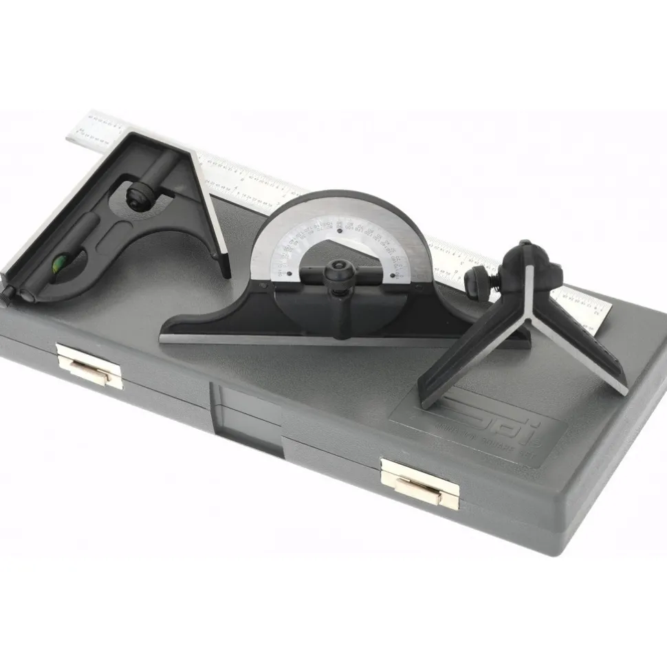 4 Piece, 12" Combination Square Set