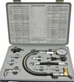 10 Piece Dial Engine Compression Test Kit