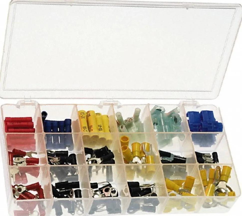 175 Piece, Electrical Terminal Fastener Kit