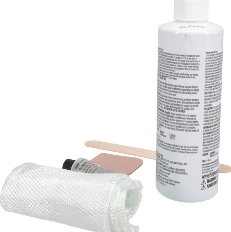 7 Piece Fiberglass Repair Kit