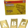 33 Piece, 1 Inch Character Size, Brass Stencil
