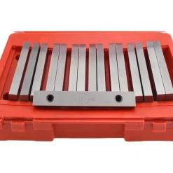 16 Piece, 6 Inch Long Tool Steel Parallel Set