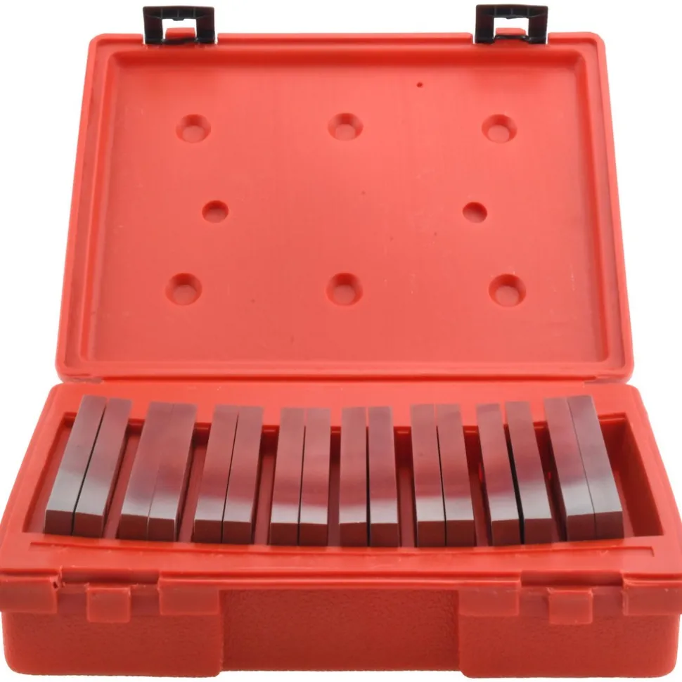 16 Piece, 6 Inch Long Tool Steel Parallel Set