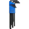 9 Piece L-Key Ball End Hex Key Set