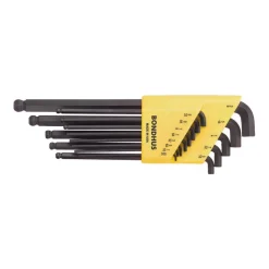 9 Piece L-Key Ball End Hex Key Set