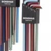 22 Piece L-Key Ball End Hex Key Set